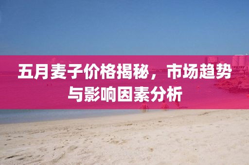 五月麥子價(jià)格揭秘，市場(chǎng)趨勢(shì)與影響因素分析