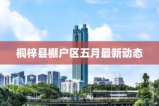 桐梓縣棚戶區(qū)五月最新動態(tài)
