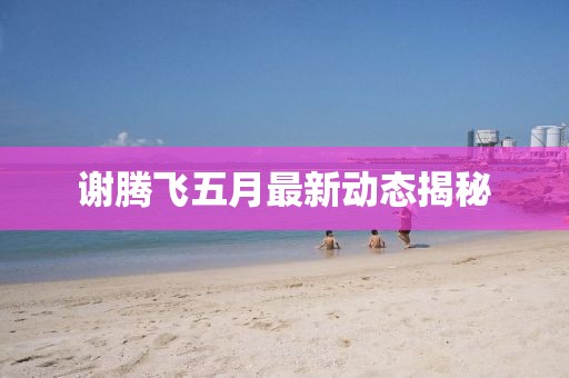 謝騰飛五月最新動態(tài)揭秘