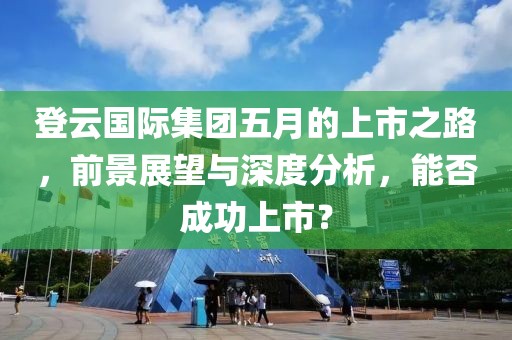 登云國際集團(tuán)五月的上市之路，前景展望與深度分析，能否成功上市？