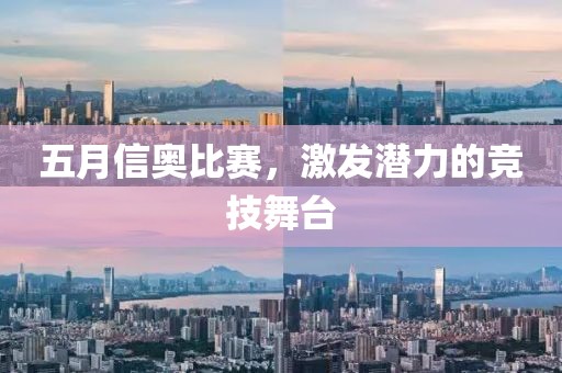 五月信奧比賽，激發(fā)潛力的競技舞臺