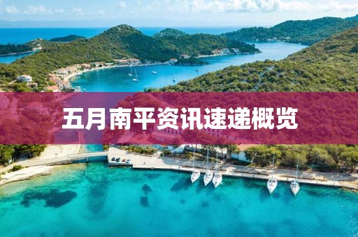 五月南平資訊速遞概覽
