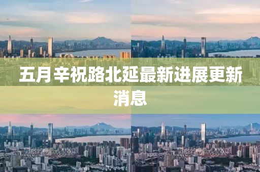 五月辛祝路北延最新進(jìn)展更新消息