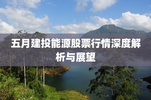五月建投能源股票行情深度解析與展望