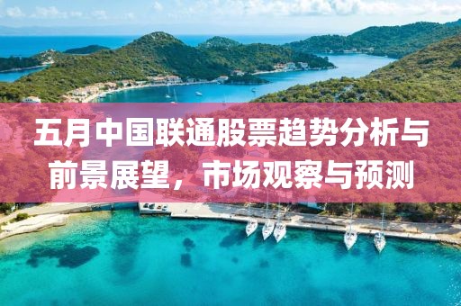 五月中國聯(lián)通股票趨勢分析與前景展望，市場觀察與預測