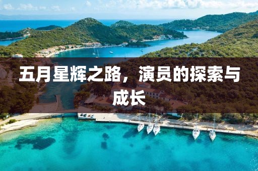 五月星輝之路，演員的探索與成長