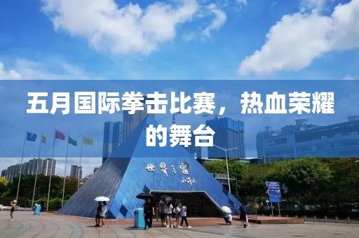 五月國際拳擊比賽，熱血榮耀的舞臺