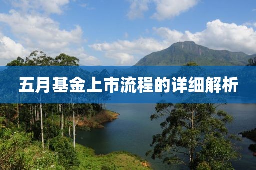 五月基金上市流程的詳細(xì)解析