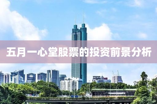 五月一心堂股票的投資前景分析