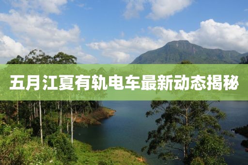 五月江夏有軌電車最新動態(tài)揭秘