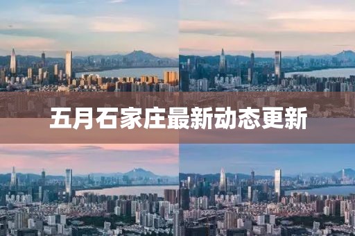 五月石家莊最新動態(tài)更新