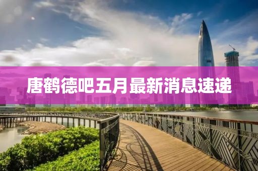 唐鶴德吧五月最新消息速遞