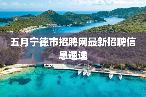 五月寧德市招聘網(wǎng)最新招聘信息速遞