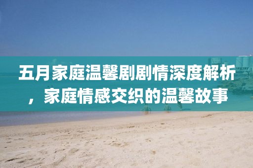 五月家庭溫馨劇劇情深度解析，家庭情感交織的溫馨故事