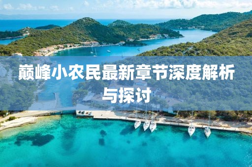 巔峰小農(nóng)民最新章節(jié)深度解析與探討