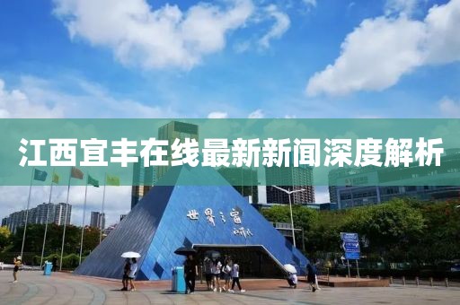 江西宜豐在線最新新聞深度解析