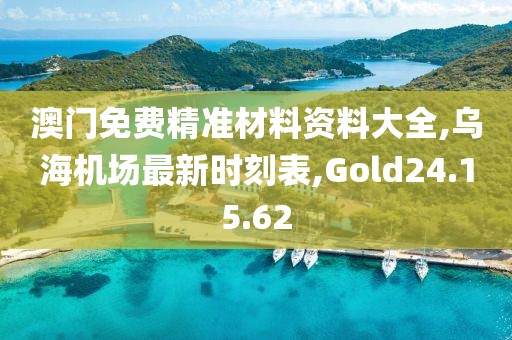 澳門免費精準材料資料大全,烏海機場最新時刻表,Gold24.15.62
