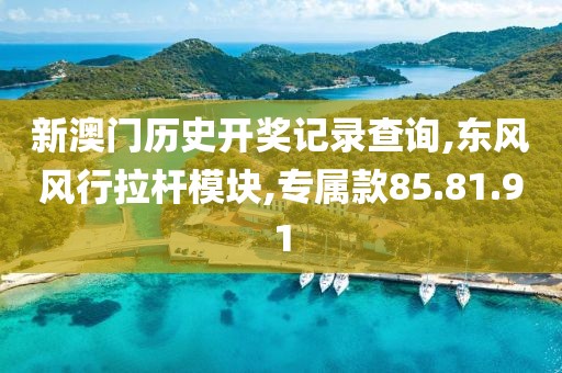 新澳門歷史開獎記錄查詢,東風風行拉桿模塊,專屬款85.81.91