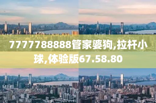 7777788888管家婆狗,拉桿小球,體驗(yàn)版67.58.80