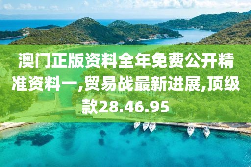 澳門正版資料全年免費(fèi)公開精準(zhǔn)資料一,貿(mào)易戰(zhàn)最新進(jìn)展,頂級(jí)款28.46.95