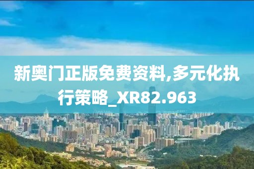 新奧門正版免費資料,多元化執(zhí)行策略_XR82.963